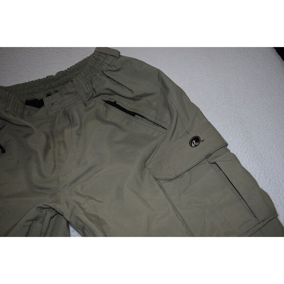 Rip Zone Ski Cargo Pants Snowboarding Mens Size Medium Tan - Picture 6 of 8